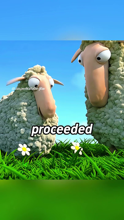 This little lamb keeps howling like a wolf. #cartoon #foryou #shorts #anime #funny