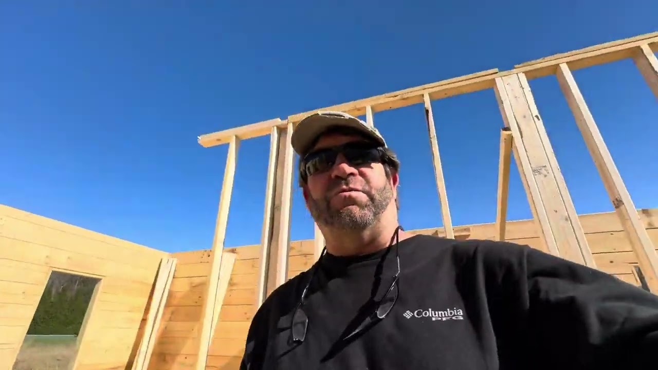 How to build a Log Cabin in Del Rio Tn.