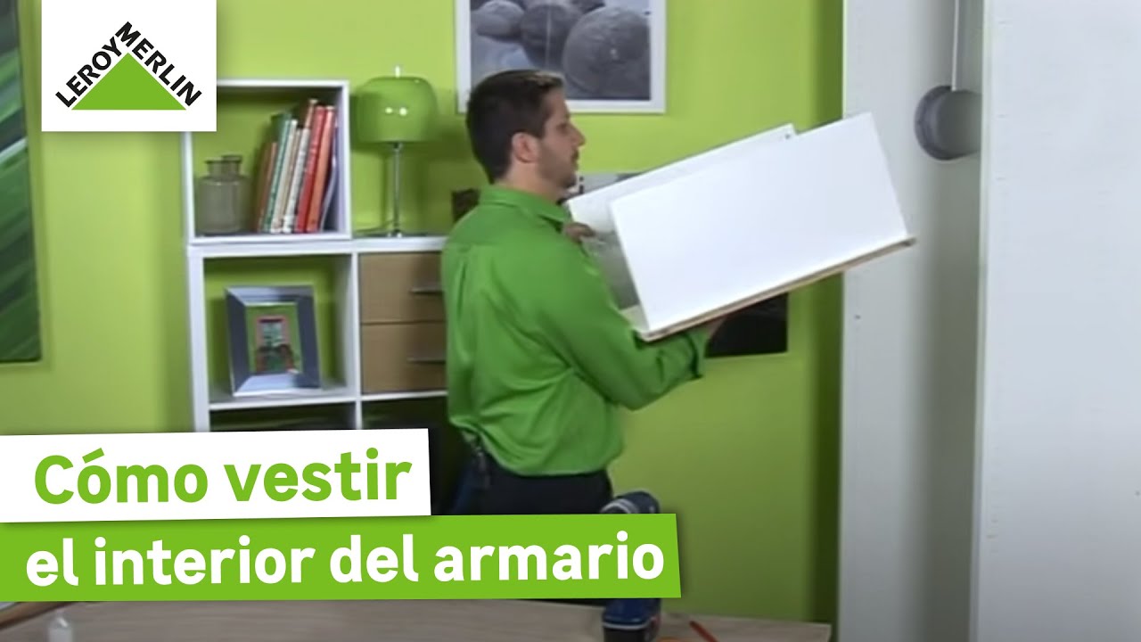 Cómo vestir interior del armario con accesorios | LEROY MERLIN - YouTube