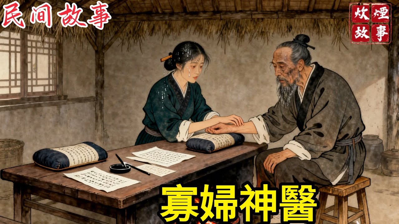 寡婦被說「克夫」趕出祠堂，她在山裏采藥救活瀕死郎中，郎中收她為徒，如今她成有名女神醫，受世人敬仰！#故事頻道#民間故事#故事分享#中國文化#情感#聽書#神醫 #报恩