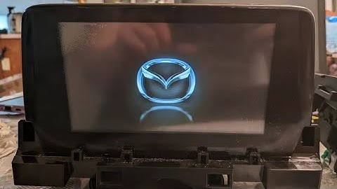 2017 Mazda 6 Radio Screen Removal
