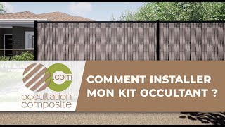 Tuto Installer Les Lattes Occultantes Tressées Et Profils Aluminium