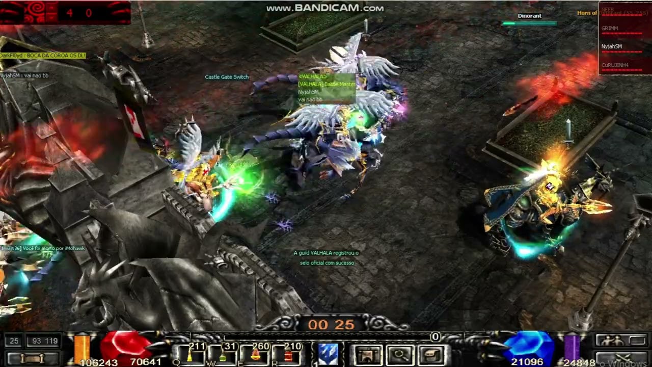 Nyjah Cs ZenMu 2 guild contra 1  kkk