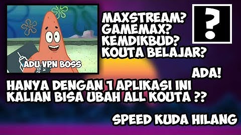 Ubah Kouta Kalian menggunakan Aplikasi Ini!!! || Maxstream? Gamemax?Ada Broo!