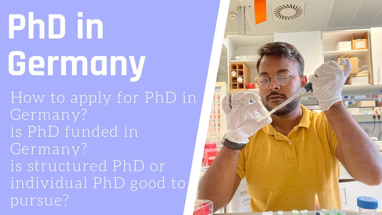 phd in germany how to apply