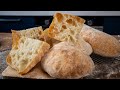 A Great Homemade Open Textured Ciabatta Bread Made by Hand Without Fancy Equipment