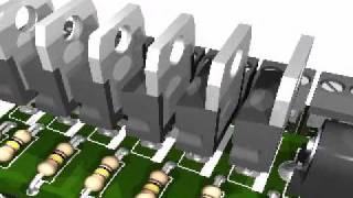 Eagle+Pov-ray, Arduino shield render