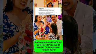 Raisa Andriana Clarifies Her Relationship With Hamish