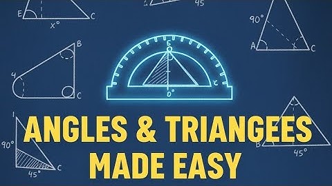 Understanding Angles & Triangles (Step-by-Step Geometry Confidence Guide)