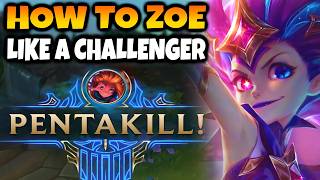 How to Zoe like a Challenger and get a pentakill screenshot 1