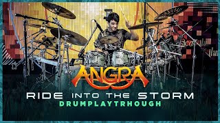 RIDE INTO THE STORM  - ANGRA - BRUNO VALVERDE - DRUM PLAYTHROUGH