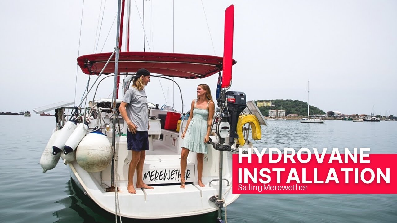 Installing our very own HYDROVANE | Ep 78 | Sailing Merewether