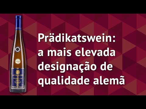 Vídeo: Qual é a diferença entre auslese e spatlese?