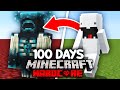 I Survived 100 Days as a SHAPESHIFTER in Minecraft...