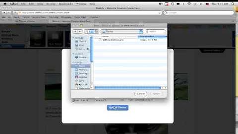 Importing A Weebly Theme Into your Weebly Site
