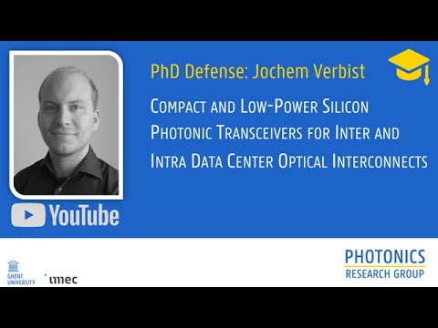 PhD defense Jochem Verbist (02/07/2021)