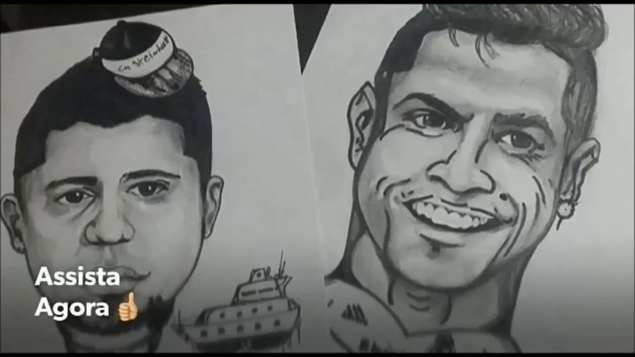 CARICATURA DO CR7