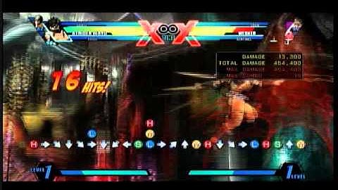 Ultimate Marvel vs Capcom 3 - Midscreen Strider Combos