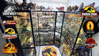 5000 Jurassic World Dinosaurs! Complete Jurassic World Collection Tour! TRex, Indominus Rex, Raptor