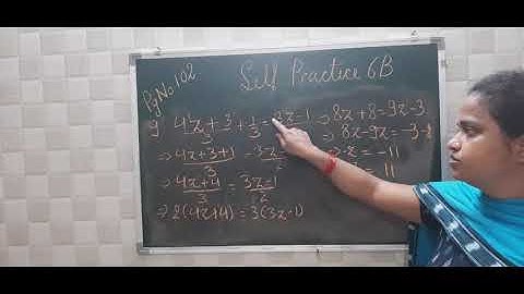 new learning composite mathematics class 7 ch 6B linear equations in one variable