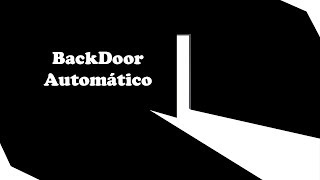 BackDoor com Shell Script e Metasploit