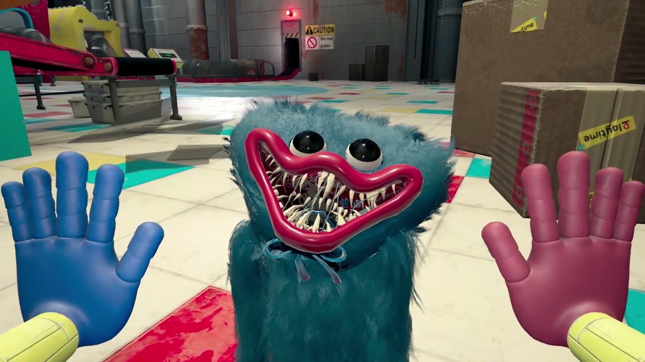 Playing With Baby Huggy And Making Huggy Huge! - Poppy Playtime