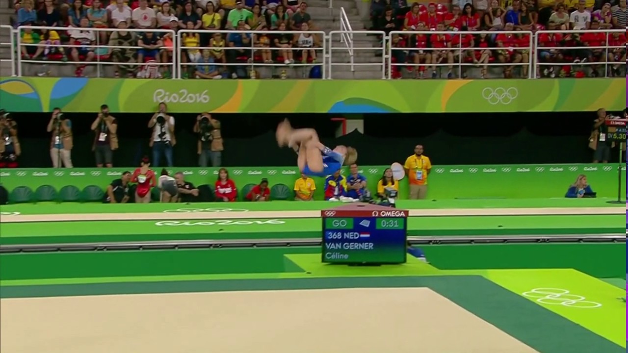 Celine Van Gerner 2016 Olympics QF FX
