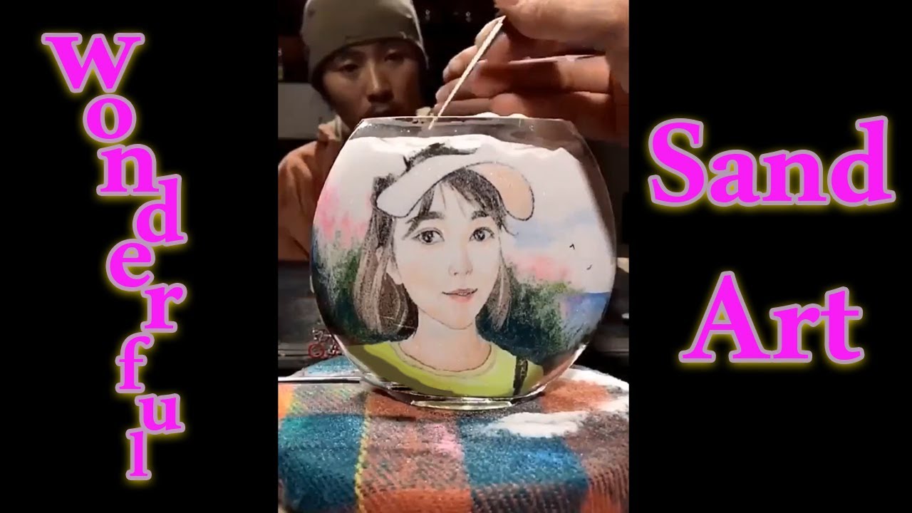 Mesmerizing Sand Art in a Bottle #shorts #sandart #sandsculpture