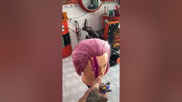 Chia sẻ ae cách kẹp top mohican.