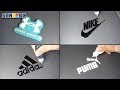 Sportswear Brand Logos Pancake art - Nike, Adidas, Puma, Under Armour