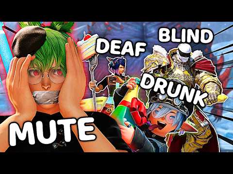 FFXIV, But We're Blind, Deaf, Mute, & Drunk