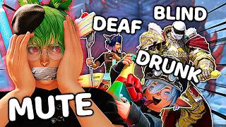FFXIV, But We're Blind, Deaf, Mute, & Drunk