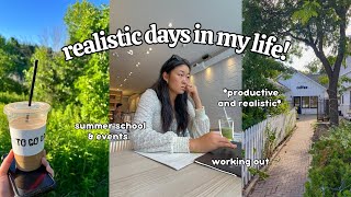 REALISTIC DAYS IN MY LIFE 🌟 summer school, gym, brand-events💌