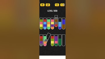 water sort puzzle - level 1659