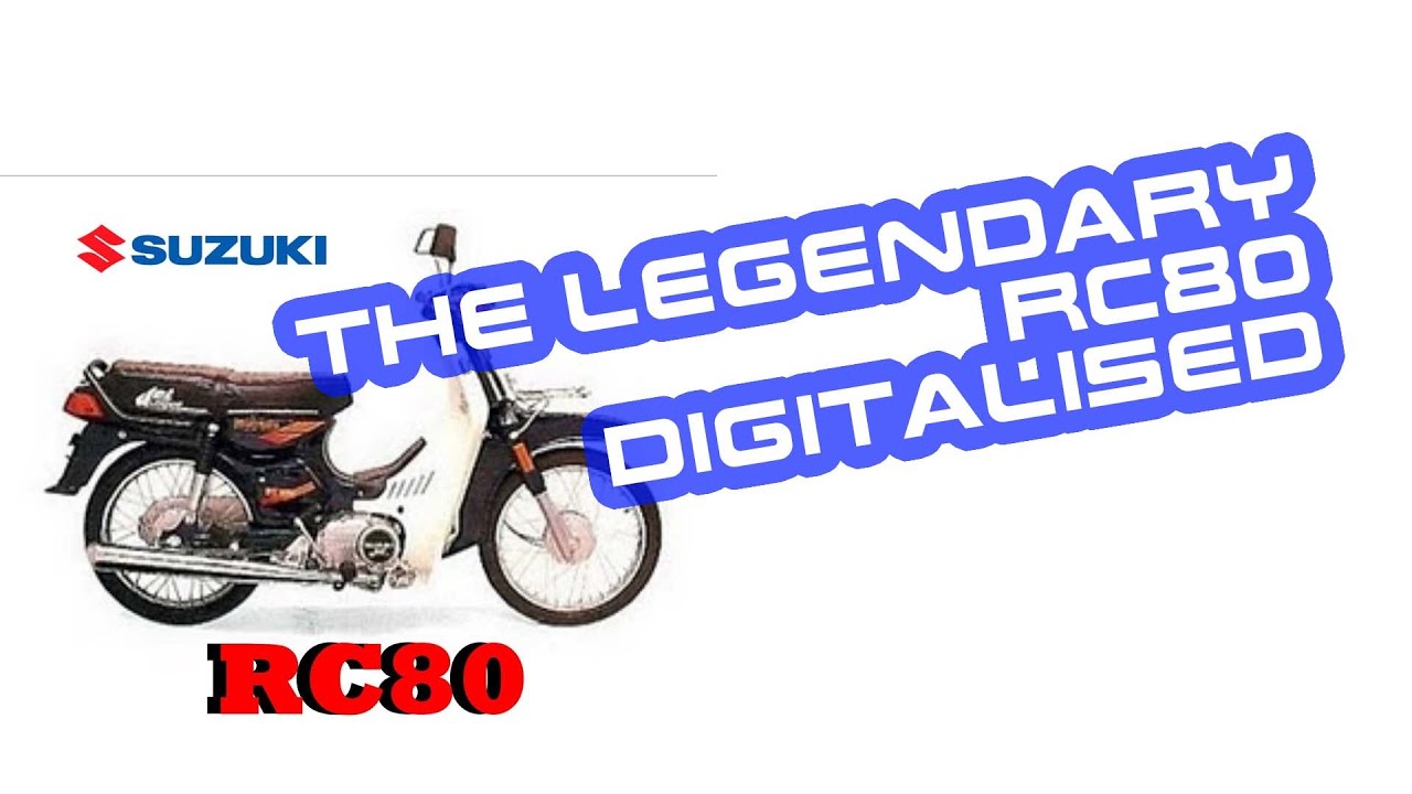 SUZUKI RC80 MODELLING FOR FUN - YouTube