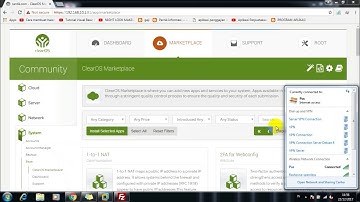 KONFIGURASI WEB SERVER & DATABASE CLEAR OS