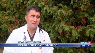 WSAZ Investigates | Senate leader offers fix for death certificate backlog