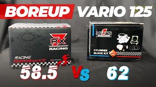 58.5mm vs 62mm | Mana Boreup yang TERBAIK buat Vario 125 BULUK lu?