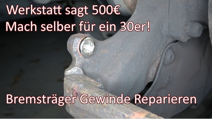 Defekte Innengewinde an der Bremse für rund 30€ in 10 Minuten reparieren,  schnell und super günstig 