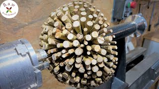 Woodturning :The thousand and one twigs 👀