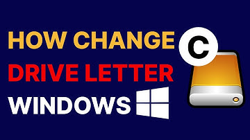 how to change drive letter windows 10/11