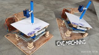 how to make a CNC Machine V2 Using CD ROM--Arduino Nano