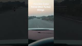 Hyundai Creta Petrol Mileage Test on National Highway.