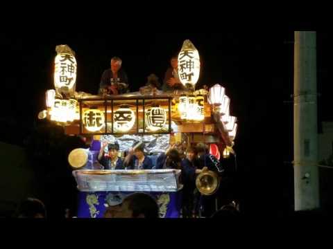 深谷祭り２０１７年 ( 天神町 ) Video ( 2 )