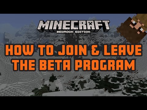 How To Join & Leave The Minecraft Bedrock Beta Program For The Xbox One