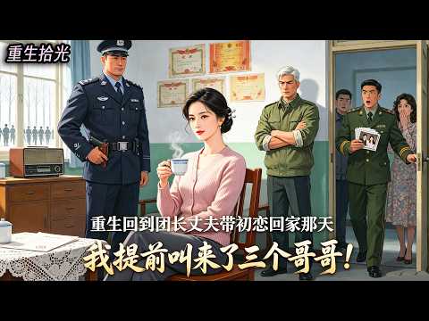 重生回到1988年，團長丈夫把初戀帶回家那天，我提前叫來了三個哥哥！上一世，我不知情卻被他暗害，只爲把軍屬身份給初戀...#重生 #故事 #一口氣看完