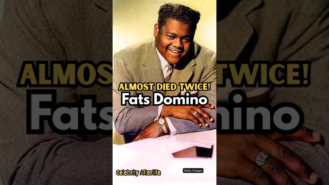 Fats Domino Dodged Death Not Once But Twice #RockAndRoll #MusicLegend