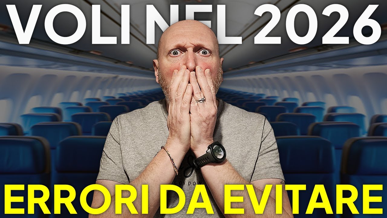 VOLI: 19 ERRORI che NON dovrai fare nel 2026