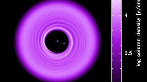 A 25 Jupiter mass planet embedded in a very high-surface density disc with a flat profile