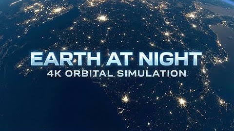 Europe 4K Orbital view